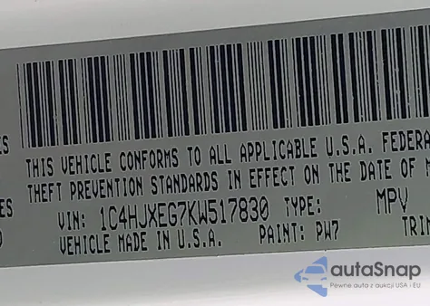 2019 Jeep Wrangler Unlimited Sahara 4X4 from USA, damaged, VIN 1C4HJXEG7KW517830